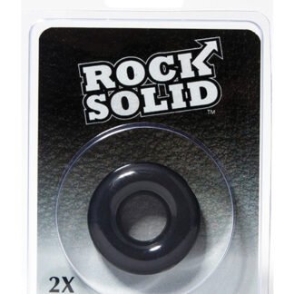 Rock Solid 2" Black Donut Ring