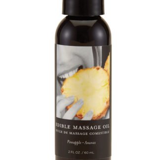 Earthly Body Edible Massage Oil - 2 oz Pineapple