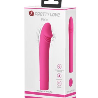 Pretty Love Pixie Silicone Mini Vibrator - Pink