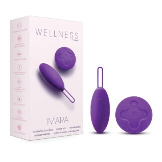 Blush Wellness Imara Vibrating Egg w/Remote - Purple