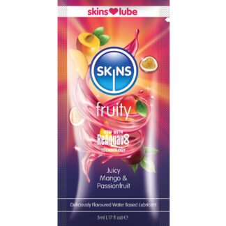 Skins Water Based Lubricant - 5 ml Foil Mango & Passionfruit