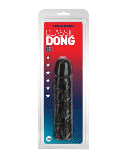 8" Classic Dong - Black