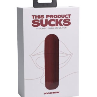 This Product Sucks Lipstick Suction Toy - Red