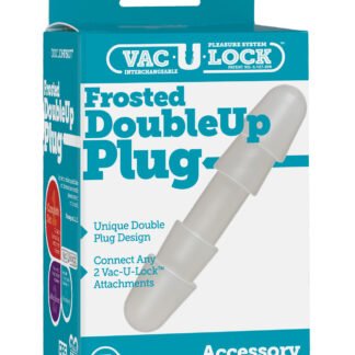 Vac-U-Lock Double Up Plug - White