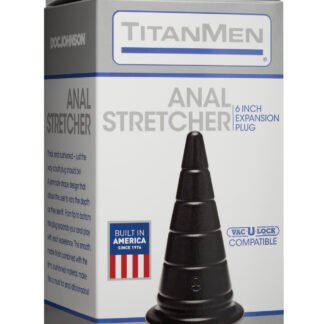 Titanmen 6" Anal Stretcher - Black