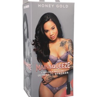 Main Squeeze Pussy Stroker - Honey Gold