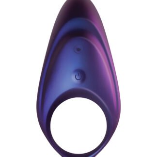 Hueman Neptune Vibrating Cock Ring - Purple