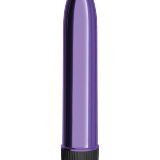 Erotic Toy Company Chrome Classics  5" Vibe - Purple