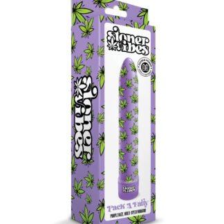 Stoner Vibes Pack A Fatty Multi Speed Vibrator - Purple Haze