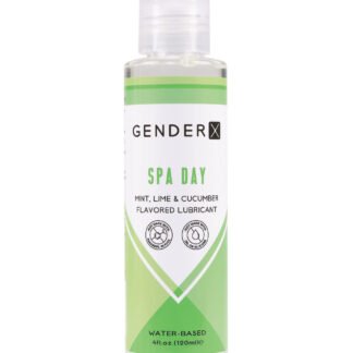 Gender X Flavored Lube - 4 oz Spa Day