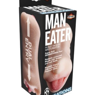 Skinsations Man Eater Pussy/Mouth Masturbator