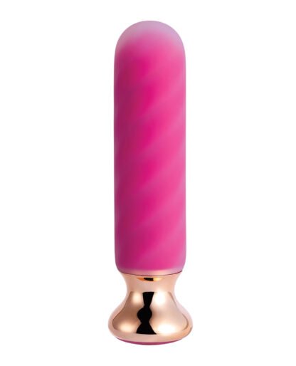 Rose Twister Hands-Free Remote Vibrating Anal Plug