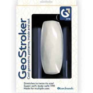 GeoStroker One 5" Ultra-Soft TPR Stroker - White