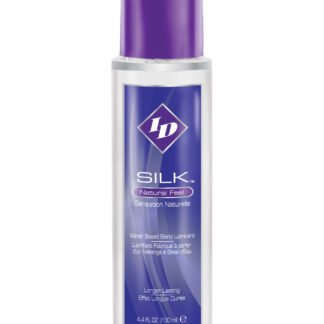 ID Silk Natural Feel Lubricant - 4.4 oz Flip Cap Bottle