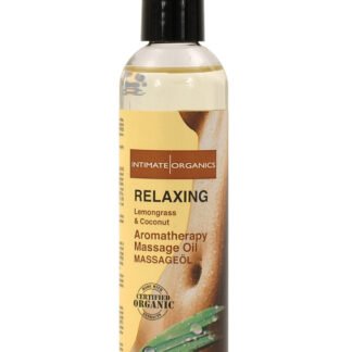 Intimate Earth Relaxing Massage Oil - 120 ml Coconut & Lemongrass