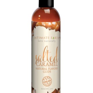 Intimate Earth Natural Flavors Glide - 60 ml Salted Caramel