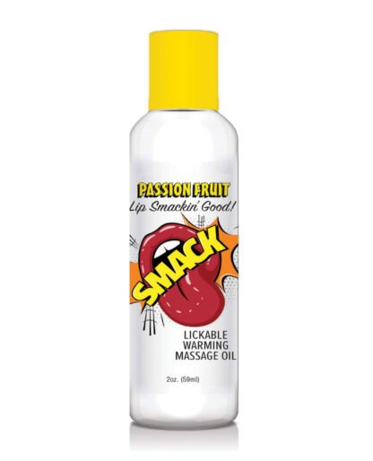 Smack Warming Massage Oil - 2 oz Passion Fruit