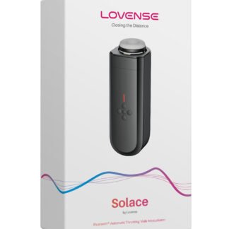 Lovense Solace Thrusting Masturbator - Black
