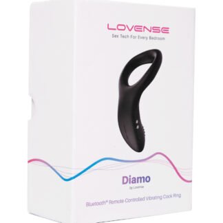 Lovense Diamo Cock Ring - Black