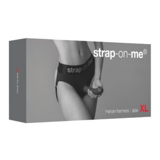 Strap On Me Heroine Harness - Black XL