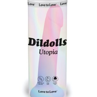 Love to Love Curved Suction Cup Dildolls Utopia - Asst Colors