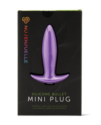 Nu Sensuelle Mini Butt Plug - Purple