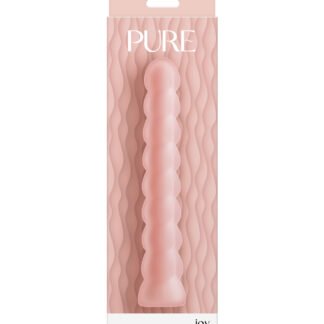 Pure Joy Textured Vibrator - Peach