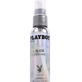Playboy Pleasure Slick Silicone Lubricant - 2 oz
