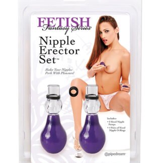 Fetish Fantasy Series Nipple Erector Set - Purple