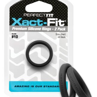 Perfect Fit Xact Fit #10 - Black Pack of 2