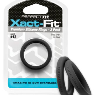 Perfect Fit Xact Fit #12 - Black Pack of 2