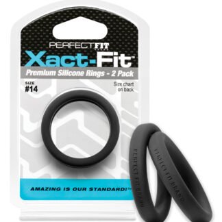 Perfect Fit Xact Fit #14 - Black Pack of 2
