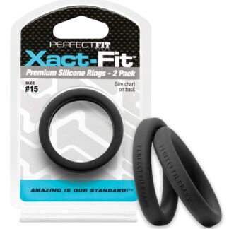 Perfect Fit Xact Fit #15 - Black Pack of 2