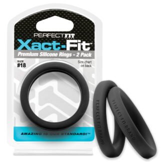 Perfect Fit Xact Fit #18 - Black Pack of 2