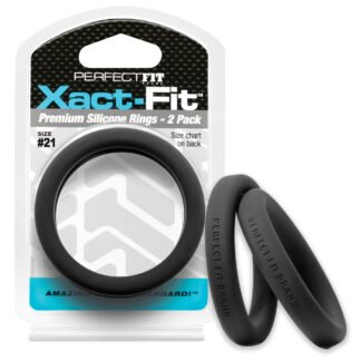 Perfect Fit Xact Fit #21 - Black Pack of 2