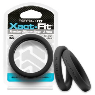 Perfect Fit Xact Fit #22 - Black Pack of 2