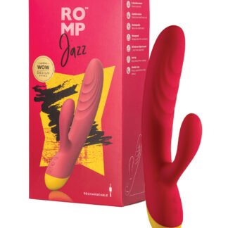 ROMP Jazz Rabbit Vibrator - Berry