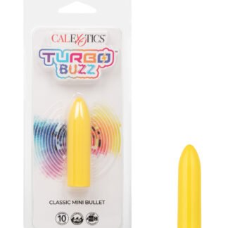 Turbo Buzz Classic Mini Bullet Stimulator - Yellow