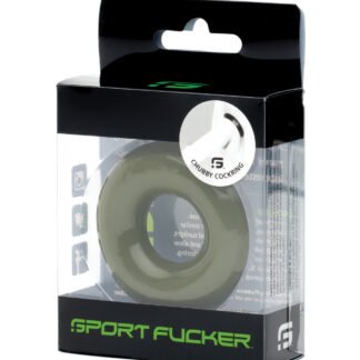 Sport Fucker Chubby Cockring - Army Green