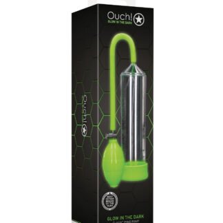 Shots Ouch Classic Penis Pump - Glow in the Dark