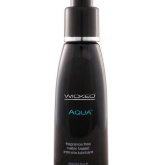 Wicked Sensual Care Aqua Water Based Lubricant - 2 oz Fragrance Free