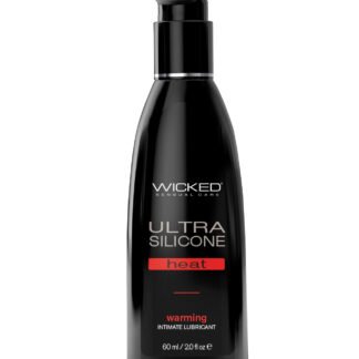 Wicked Sensual Care Ultra Heat Warming Sensation Silicone Based Lubricant - 2 oz