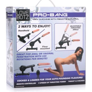 LoveBotz Pro-Bang Sex Machine w/Remote Control