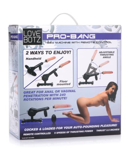 LoveBotz Pro-Bang Sex Machine w/Remote Control