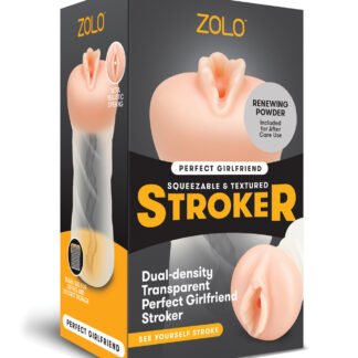 ZOLO Perfect Girlfriend Dual Density Transparent Stroker