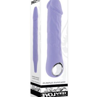 Evolved Purple Fantasy Realistic Vibrator - Purple