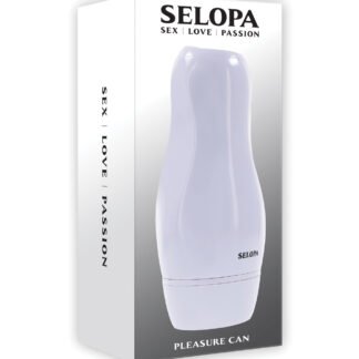 Selopa Pleasure Can Stroker - White