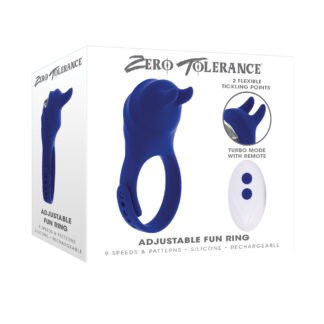 Zero Tolerance Adjustable Ring Fun - Blue